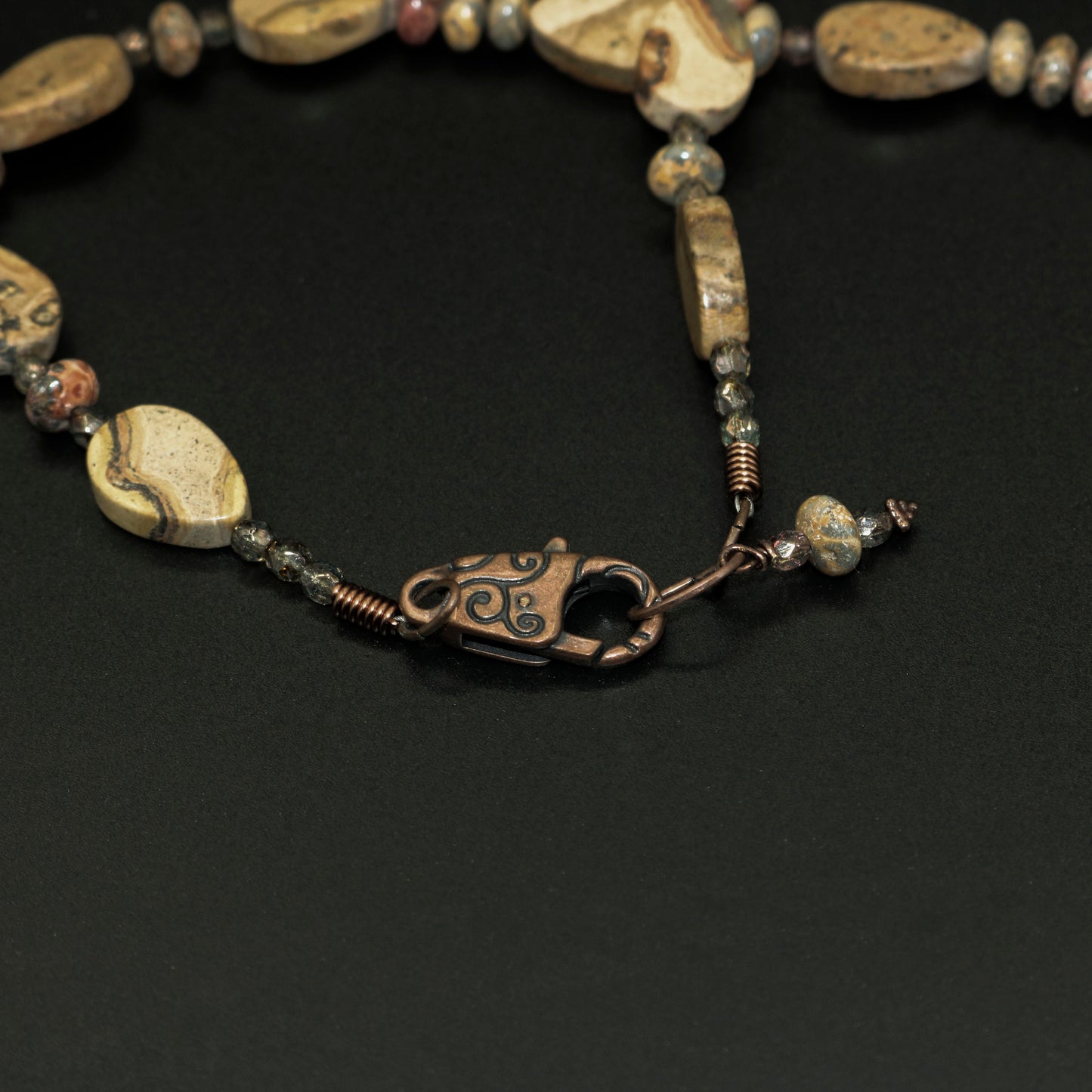 Leopard-skin Jasper Necklace