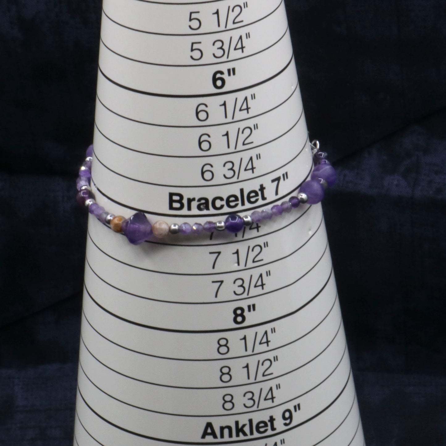 Amethyst Bracelet (adjustable)