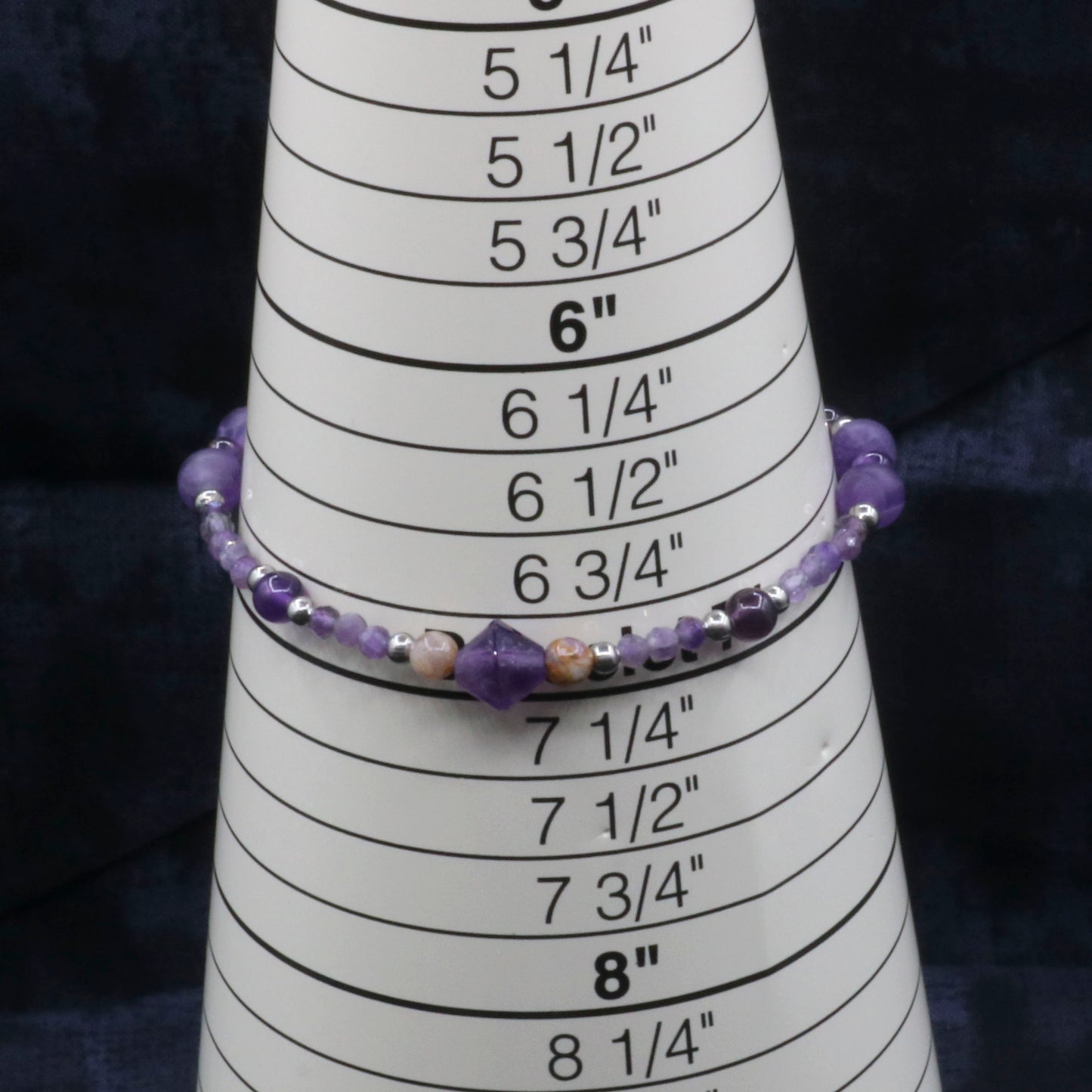 Amethyst Bracelet (adjustable)