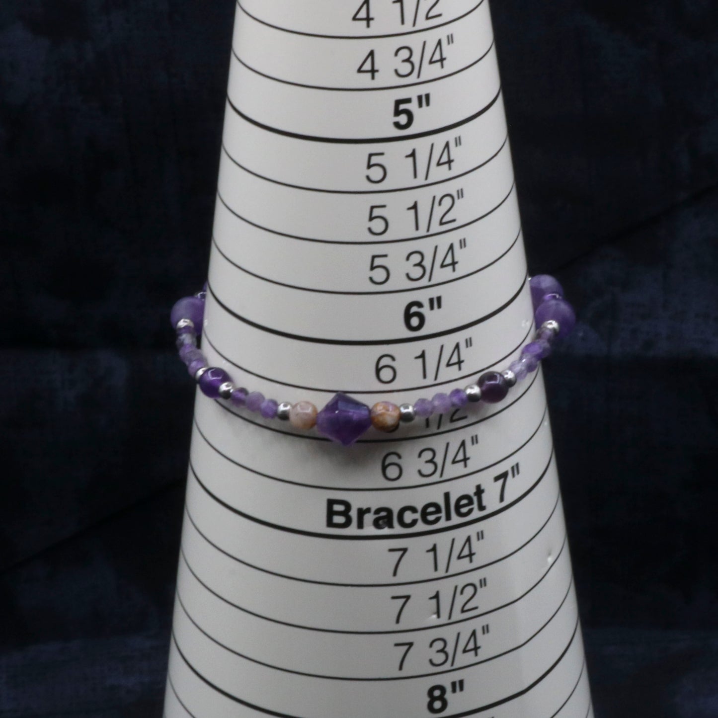 Amethyst Bracelet (adjustable)