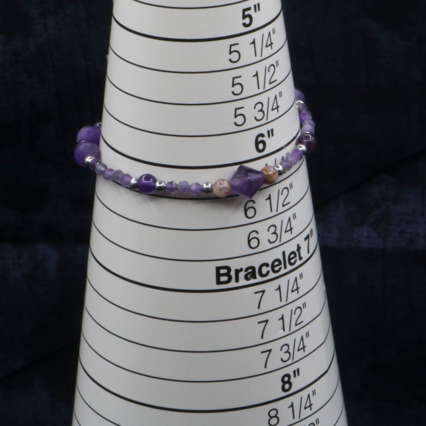 Amethyst Bracelet (adjustable)