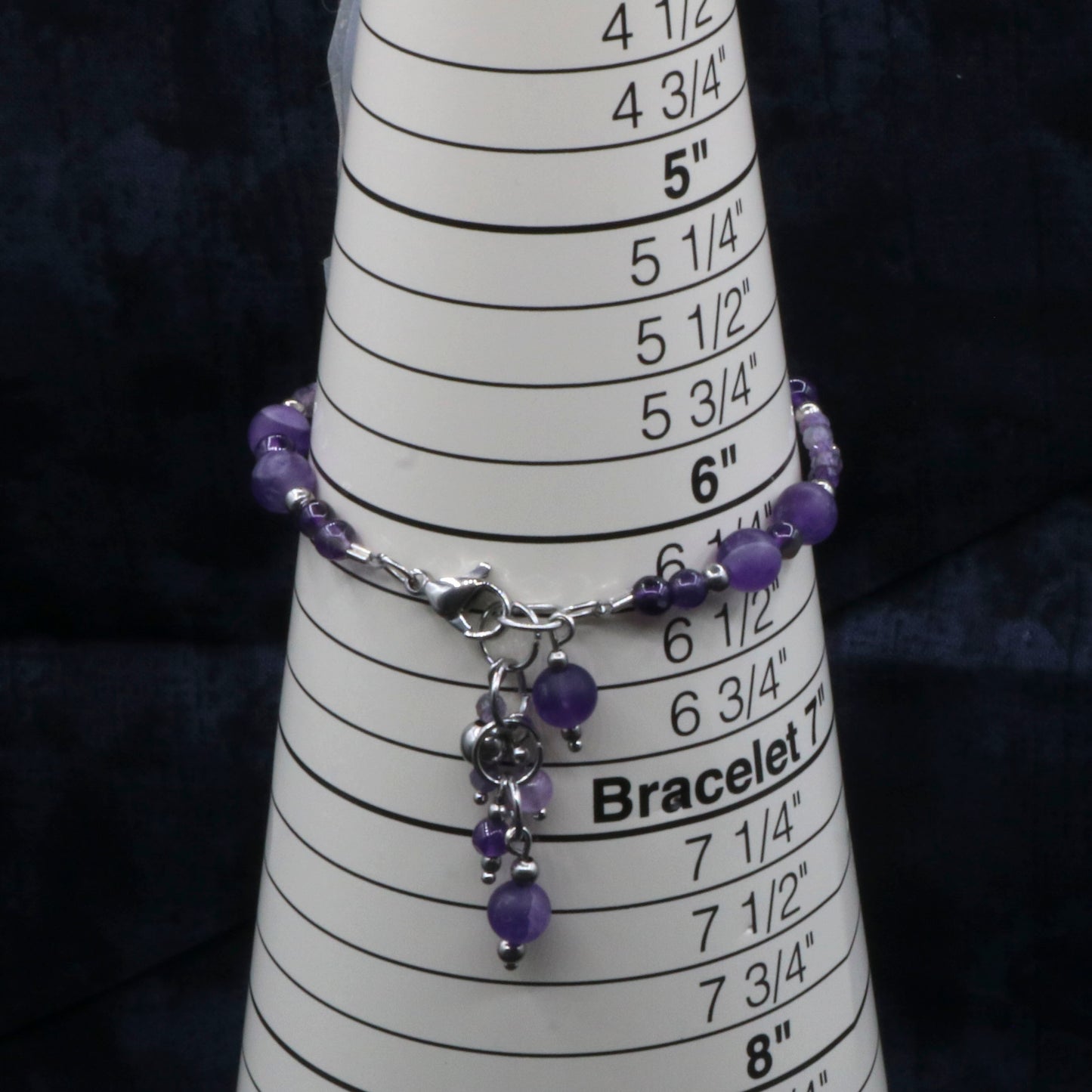 Amethyst Bracelet (adjustable)