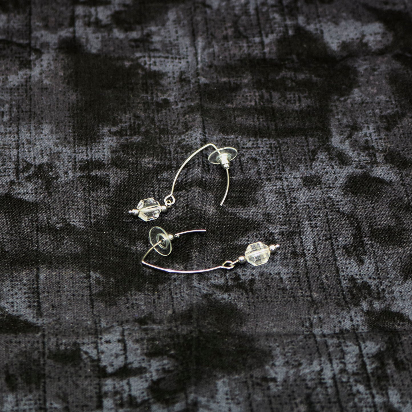 Clear Quartz Marquise Earrings