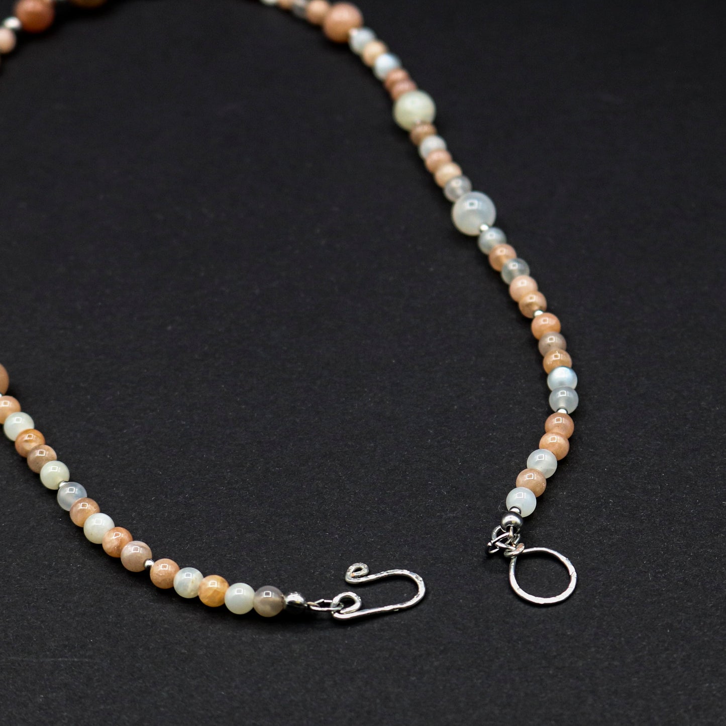 Multi-Color Moonstone Necklace