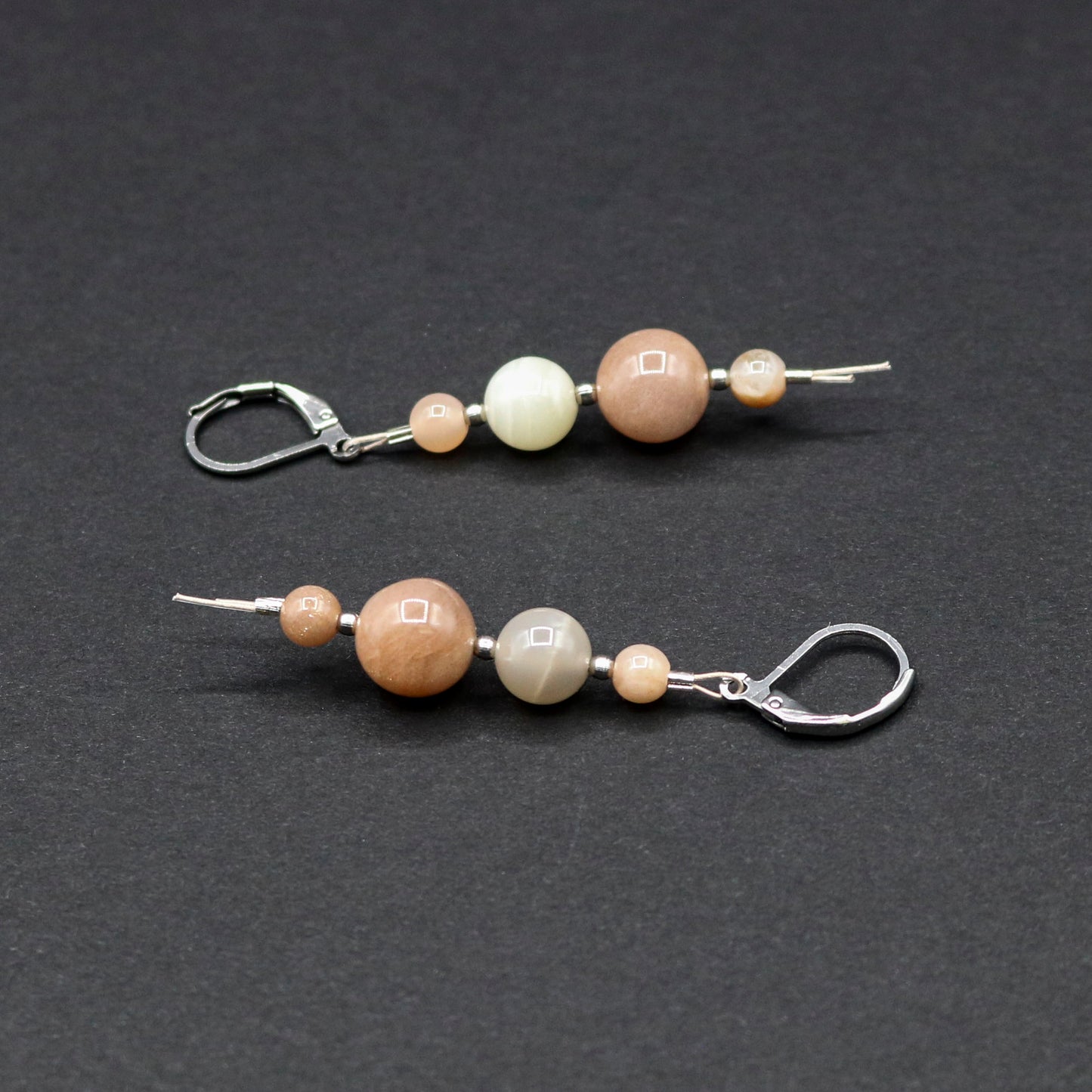 Moonstone Dangle Earrings