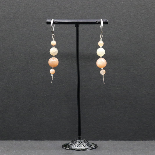 Moonstone Dangle Earrings