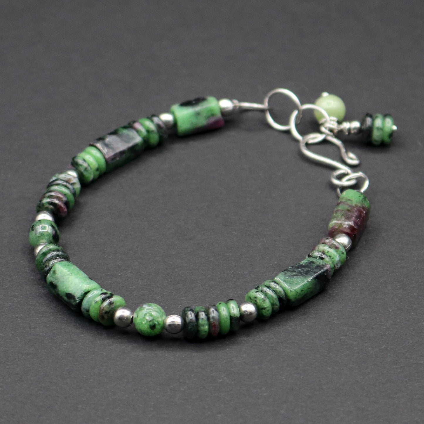 Ruby in Zoisite Bracelet